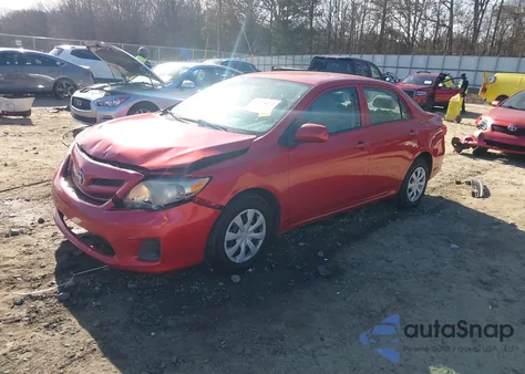 2013 Toyota Corolla L z USA, uszkodzony, nr VIN 5YFBU4EE1DP199094